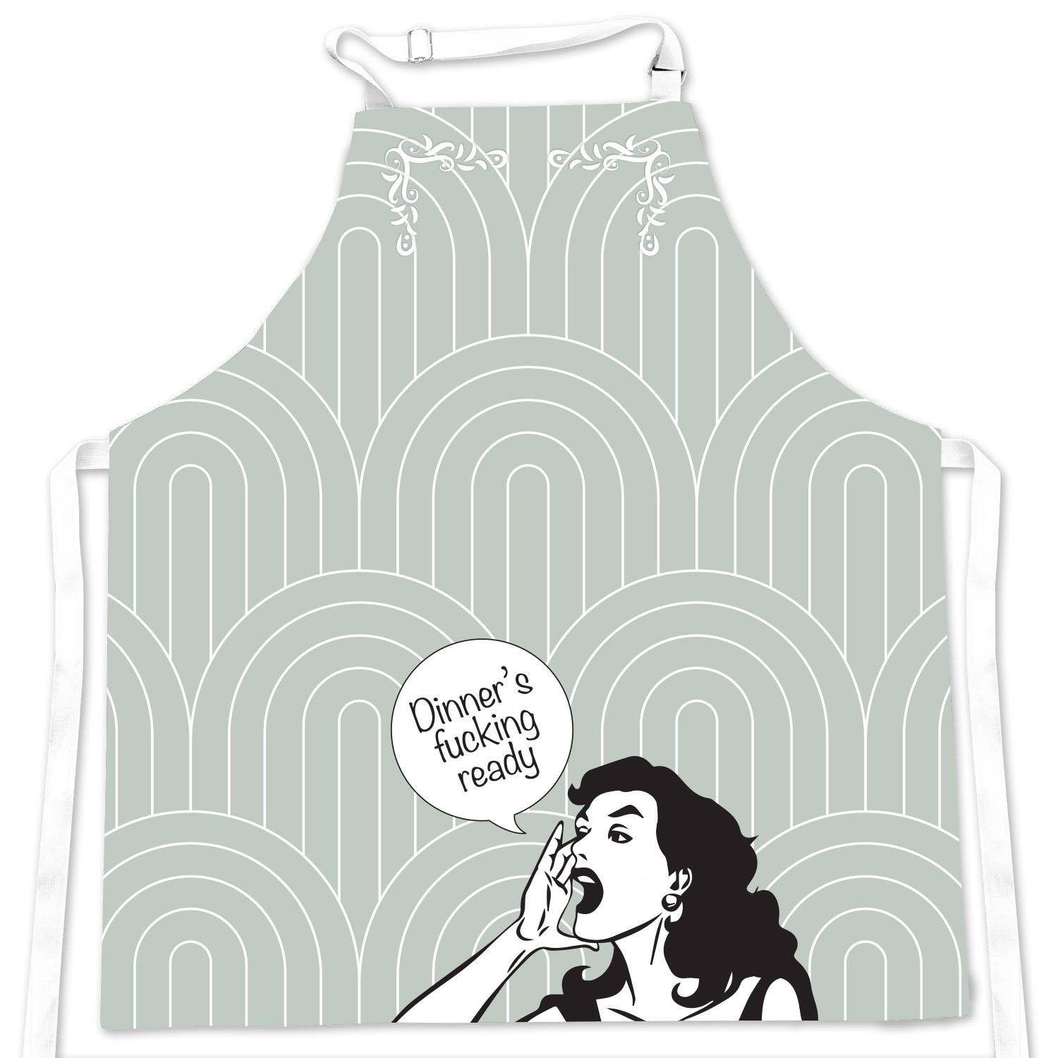 Double Trouble Inc Funny kitchen apron