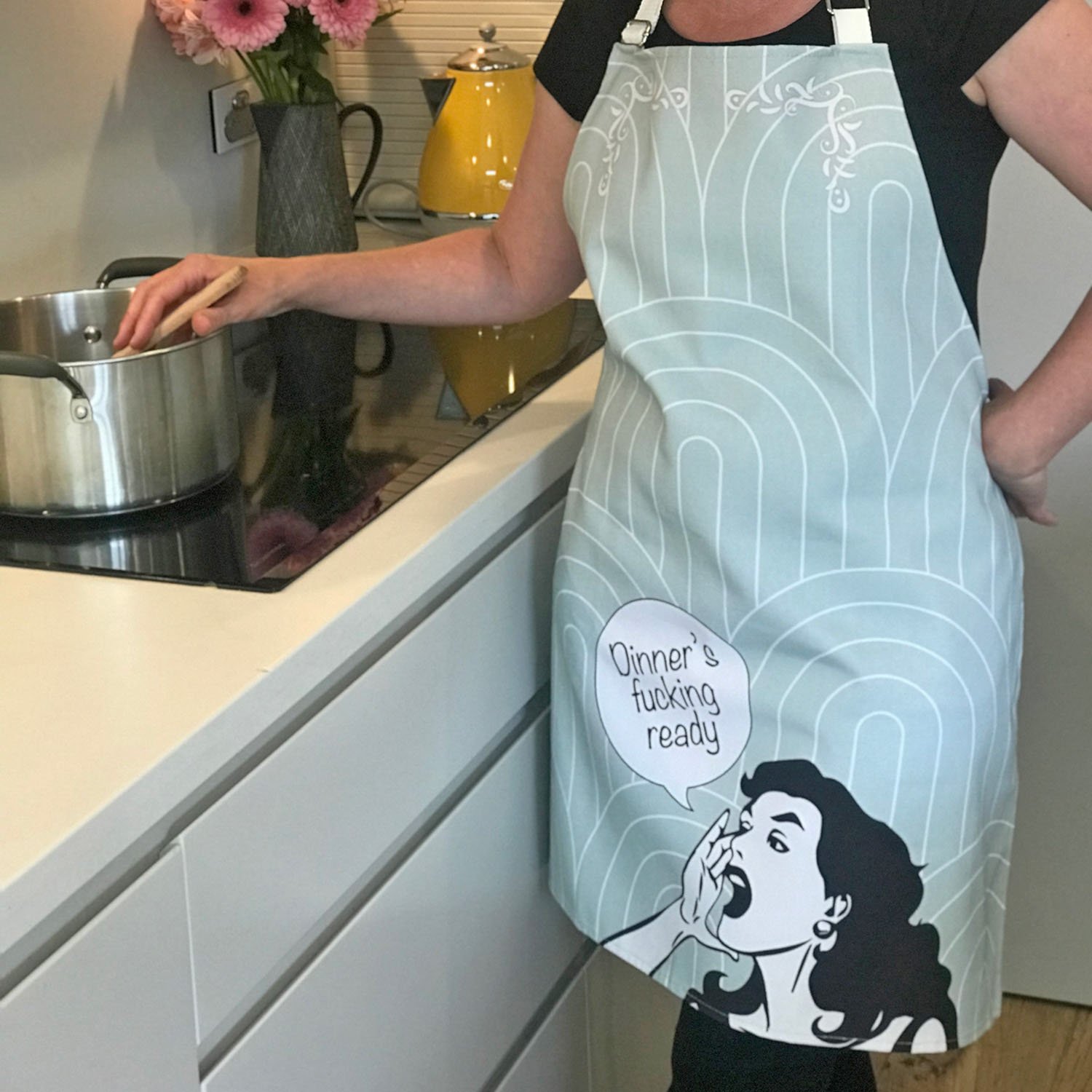 Funny kitchen apron