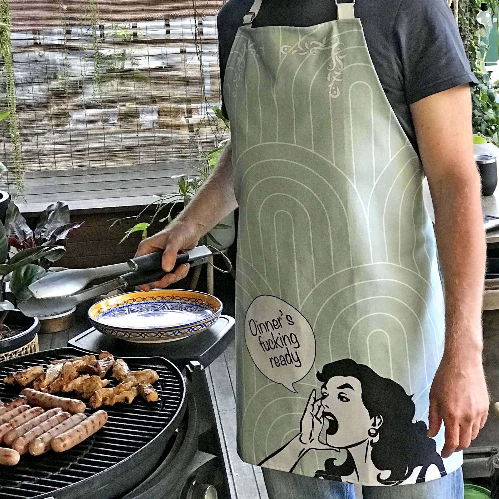 Funny kitchen apron